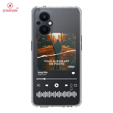 Oppo F21 Pro 5G Cover - Personalised Album Art Series - 4 Designs - Clear Phone Case - Soft Silicon Borders