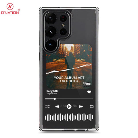 Samsung Galaxy S23 Ultra 5G Cover - Personalised Album Art Series - 4 Designs - Clear Phone Case - Soft Silicon Borders