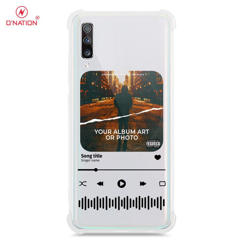 Samsung Galaxy A70s Cover - Personalised Album Art Series - 4 Designs - Clear Phone Case - Soft Silicon Borders
