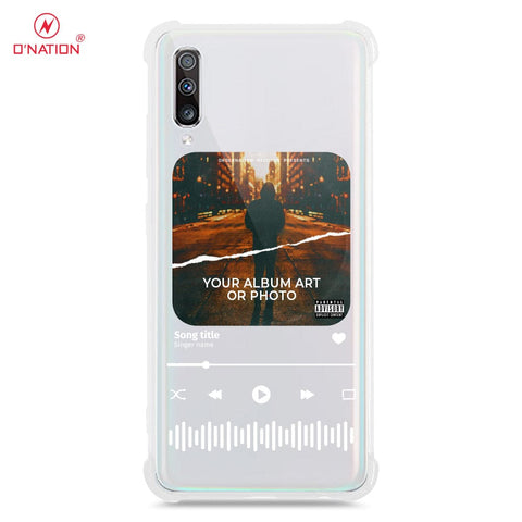 Samsung Galaxy A70s Cover - Personalised Album Art Series - 4 Designs - Clear Phone Case - Soft Silicon Borders