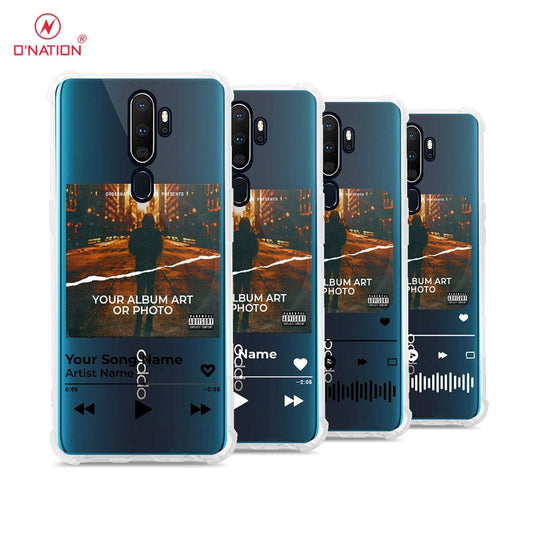 Oppo A9 2020 Cover - Personalised Album Art Series - 4 Designs - Clear Phone Case - Soft Silicon Borders