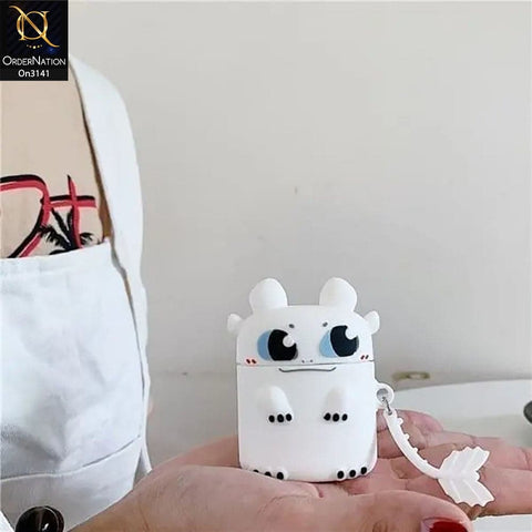Apple Airpods 1 / 2 Cover - Cute Cartoon Character Soft Sillicone Airpods Case