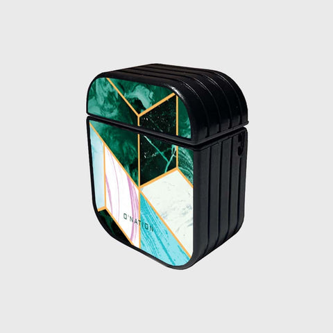 Apple Airpods 1 / 2 Cover - O'Nation Shades of Marble Series - Silicon Airpods Case