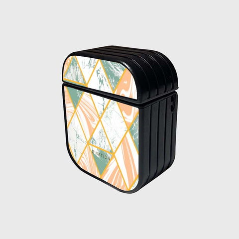 Apple Airpods 1 / 2 Cover - O'Nation Shades of Marble Series - Silicon Airpods Case