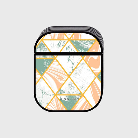 Apple Airpods 1 / 2 Cover - O'Nation Shades of Marble Series - Silicon Airpods Case