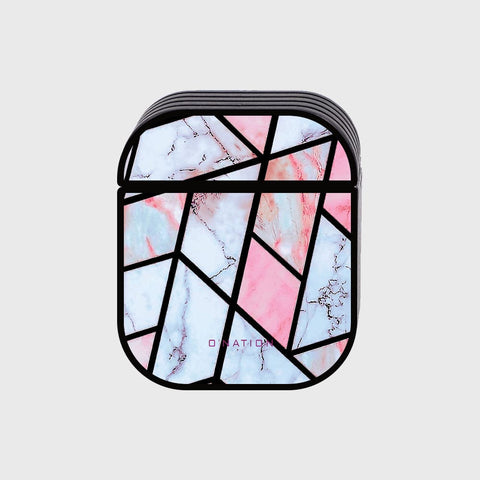 Apple Airpods 1 / 2 Cover - O'Nation Shades of Marble Series - Silicon Airpods Case