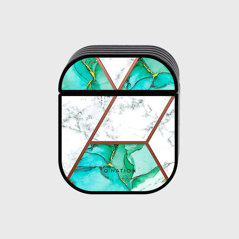 Apple Airpods 1 / 2 Cover - O'Nation Shades of Marble Series - Silicon Airpods Case