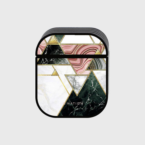 Apple Airpods 1 / 2 Cover - O'Nation Shades of Marble Series - Silicon Airpods Case