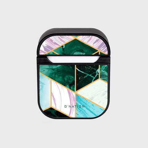 Apple Airpods 1 / 2 Cover - O'Nation Shades of Marble Series - Silicon Airpods Case