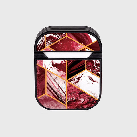 Apple Airpods 1 / 2 Cover - O'Nation Shades of Marble Series - Silicon Airpods Case