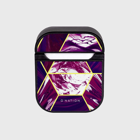 Apple Airpods 1 / 2 Cover - O'Nation Shades of Marble Series - Silicon Airpods Case
