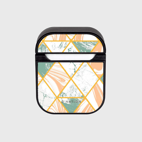Apple Airpods 1 / 2 Cover - O'Nation Shades of Marble Series - Silicon Airpods Case