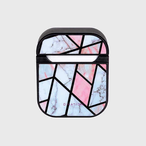 Apple Airpods 1 / 2 Cover - O'Nation Shades of Marble Series - Silicon Airpods Case