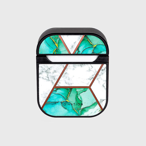 Apple Airpods 1 / 2 Cover - O'Nation Shades of Marble Series - Silicon Airpods Case
