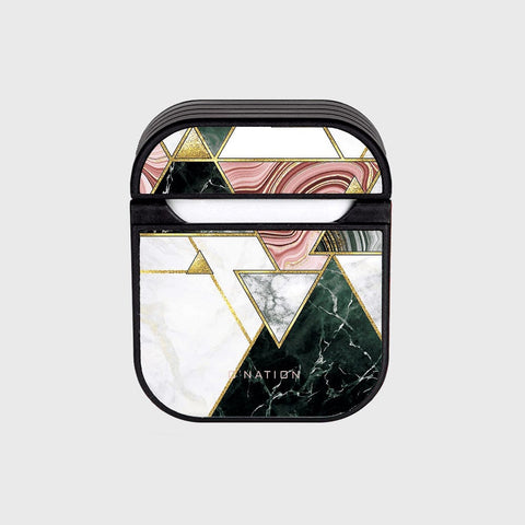 Apple Airpods 1 / 2 Cover - O'Nation Shades of Marble Series - Silicon Airpods Case
