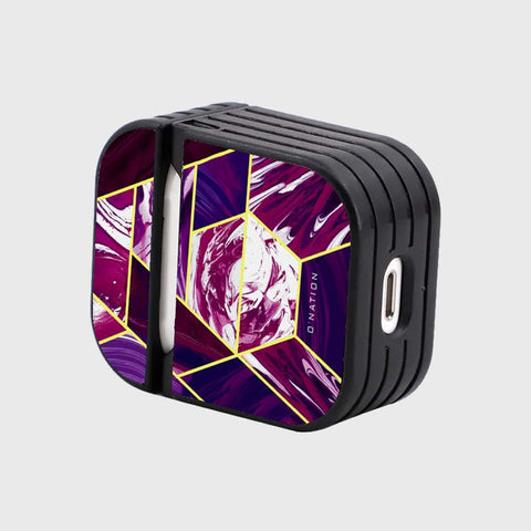 Apple Airpods 1 / 2 Cover - O'Nation Shades of Marble Series - Silicon Airpods Case