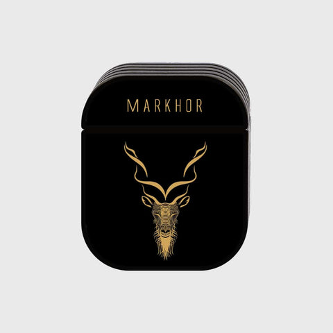 Apple Airpods 1 / 2 Cover - Markhor Series - Silicon Airpods Case