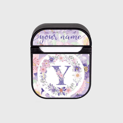 Apple Airpods 1 / 2 Cover - Personalized Alphabet Series - Silicon Airpods Case