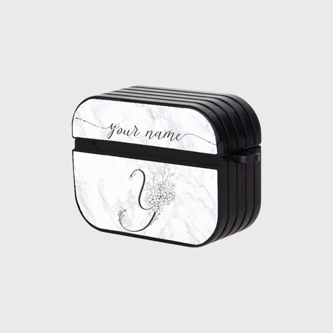 Apple Airpods Pro Cover - Personalized Alphabet Series - Silicon Airpods Case