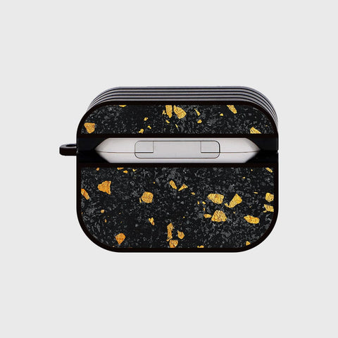 Apple Airpods Pro Cover - Black Marble Series - Silicon Airpods Case