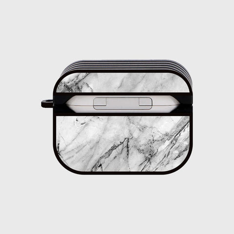 Apple Airpods Pro Cover - White Marble Series - Silicon Airpods Case