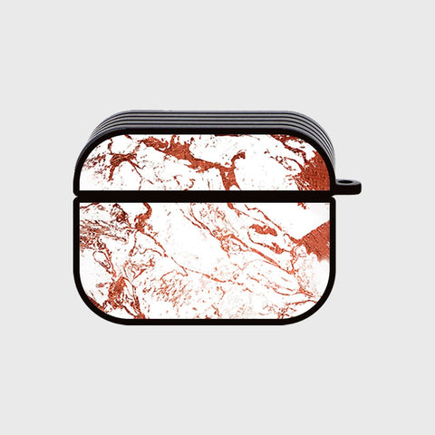 Apple Airpods Pro Cover - White Marble Series 2 - Silicon Airpods Case