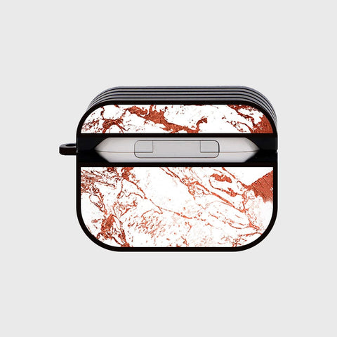 Apple Airpods Pro Cover - White Marble Series 2 - Silicon Airpods Case