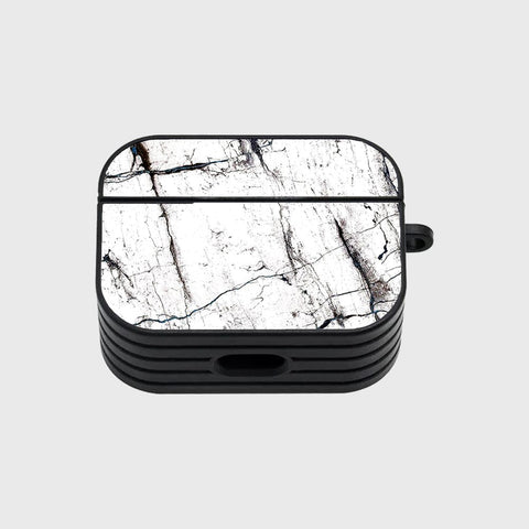 Apple Airpods Pro Cover - White Marble Series 2 - Silicon Airpods Case