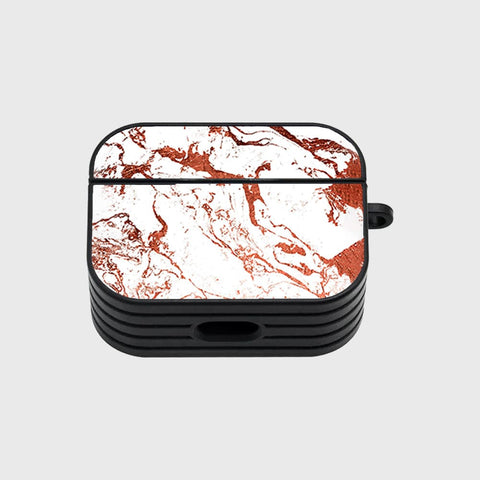 Apple Airpods Pro Cover - White Marble Series 2 - Silicon Airpods Case