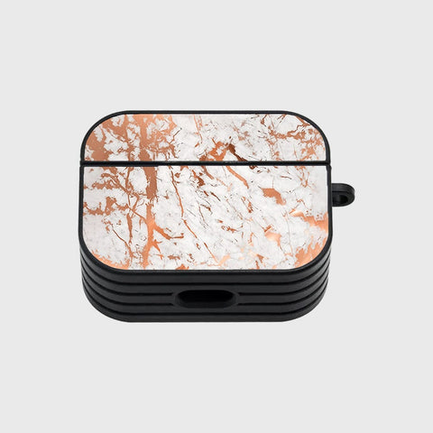 Apple Airpods Pro Cover - White Marble Series 2 - Silicon Airpods Case