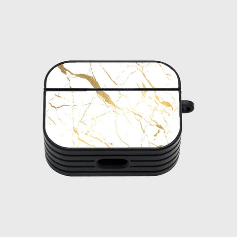 Apple Airpods Pro Cover - White Marble Series 2 - Silicon Airpods Case