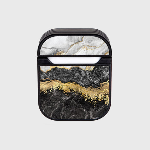 Apple Airpods 1 / 2 Cover - Colorful Marble Series - Silicon Airpods Case