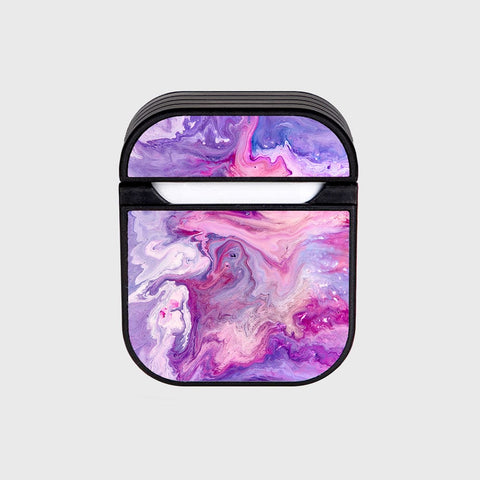 Apple Airpods 1 / 2 Cover - Colorful Marble Series - Silicon Airpods Case