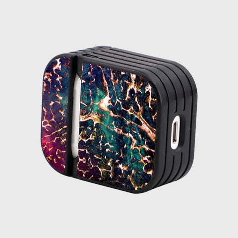 Apple Airpods 1 / 2 Cover - Colorful Marble Series - Silicon Airpods Case