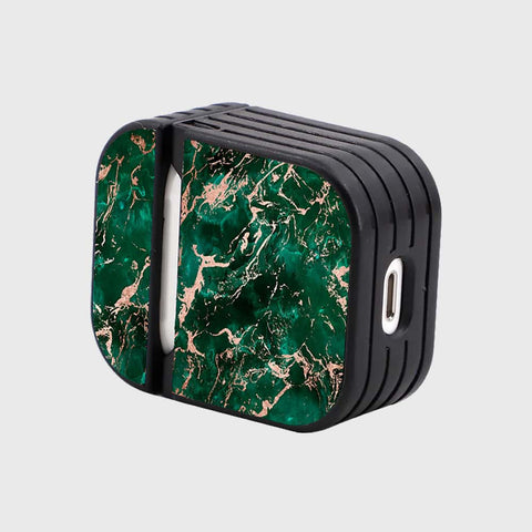 Apple Airpods 1 / 2 Cover - Colorful Marble Series - Silicon Airpods Case