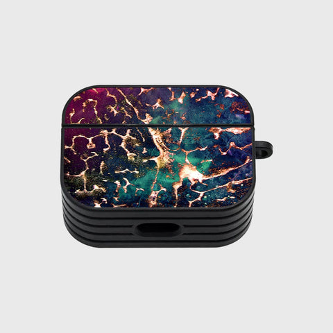 Apple Airpods Pro Cover - Colorful Marble Series - Silicon Airpods Case