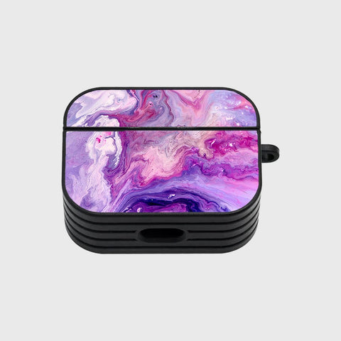 Apple Airpods Pro Cover - Colorful Marble Series - Silicon Airpods Case