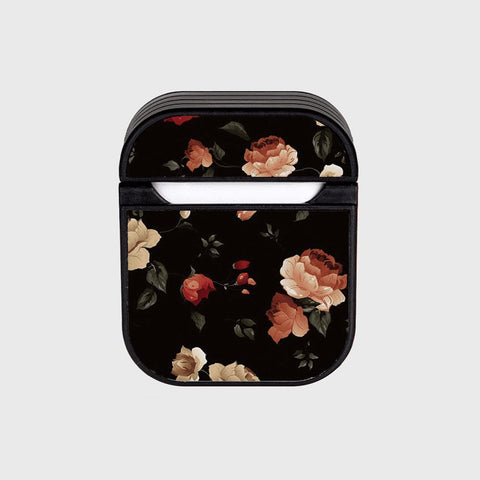 Apple Airpods 1 / 2 Cover - Floral Marble Series - Silicon Airpods Case