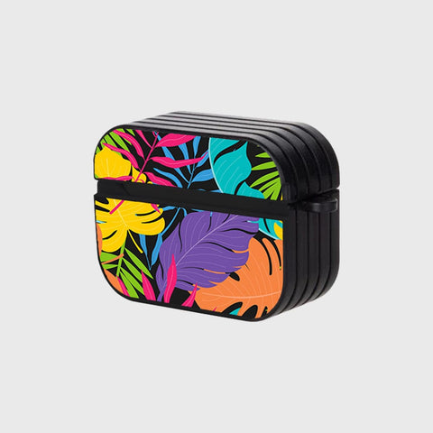 Apple Airpods Pro Cover - Floral Marble Series - Silicon Airpods Case