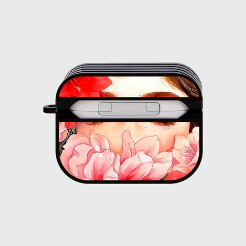 Apple Airpods Pro Cover - Floral Marble Series - Silicon Airpods Case