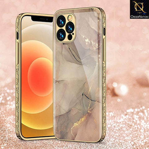 iPhone 11 Pro Cover - Mystic Marble Series - HQ Ultra Shine Premium Infinity Glass Soft Silicon Borders Casee
