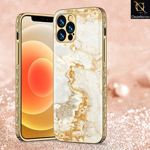 iPhone 11 Pro Cover - Mystic Marble Series - HQ Ultra Shine Premium Infinity Glass Soft Silicon Borders Casee