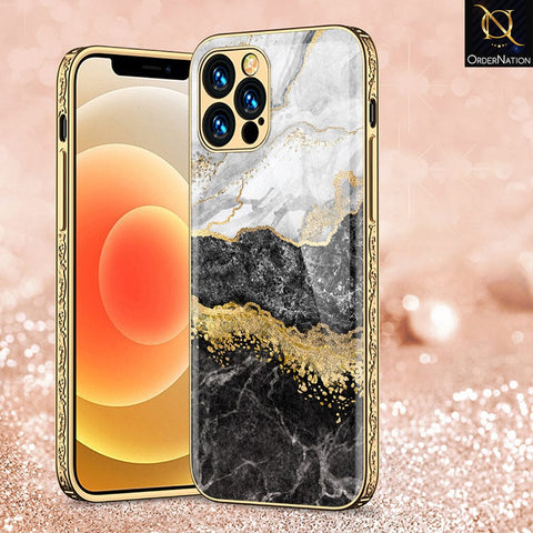 iPhone 11 Pro Cover - Colorful Marble Series - HQ Ultra Shine Premium Infinity Glass Soft Silicon Borders Casee