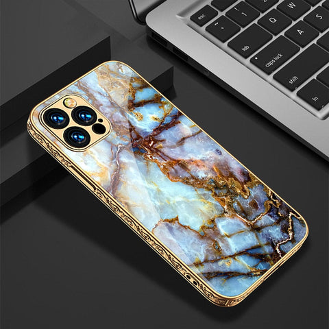 iPhone 11 Pro Cover - Colorful Marble Series - HQ Ultra Shine Premium Infinity Glass Soft Silicon Borders Casee