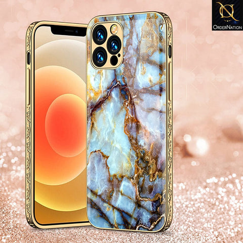 iPhone 11 Pro Cover - Colorful Marble Series - HQ Ultra Shine Premium Infinity Glass Soft Silicon Borders Casee