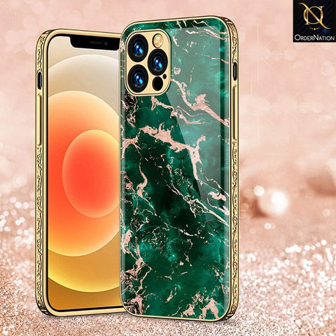 iPhone 11 Pro Cover - Colorful Marble Series - HQ Ultra Shine Premium Infinity Glass Soft Silicon Borders Casee