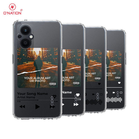 Oppo F21 Pro 5G Cover - Personalised Album Art Series - 4 Designs - Clear Phone Case - Soft Silicon Borders