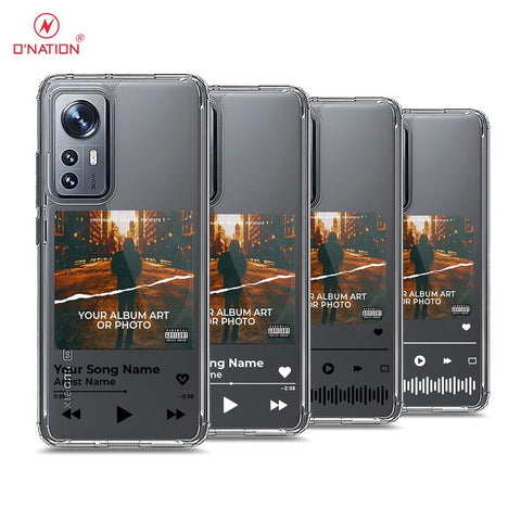 Xiaomi 12 Cover - Personalised Album Art Series - 4 Designs - Clear Phone Case - Soft Silicon Borders