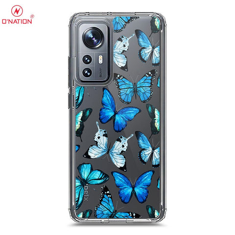 Xiaomi 12 Pro Cover - O'Nation Butterfly Dreams Series - 9 Designs - Clear Phone Case - Soft Silicon Borders