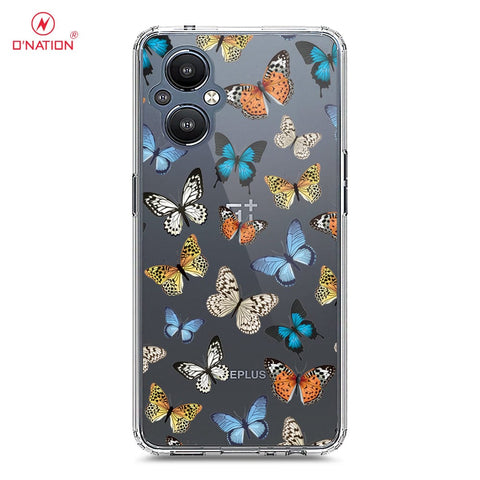 OnePlus Nord N20 5G Cover - O'Nation Butterfly Dreams Series - 9 Designs - Clear Phone Case - Soft Silicon Borders